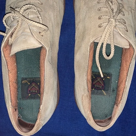 Polo Ralph Lauren vintage Rare suede golf shoes - Picture 7 of 8